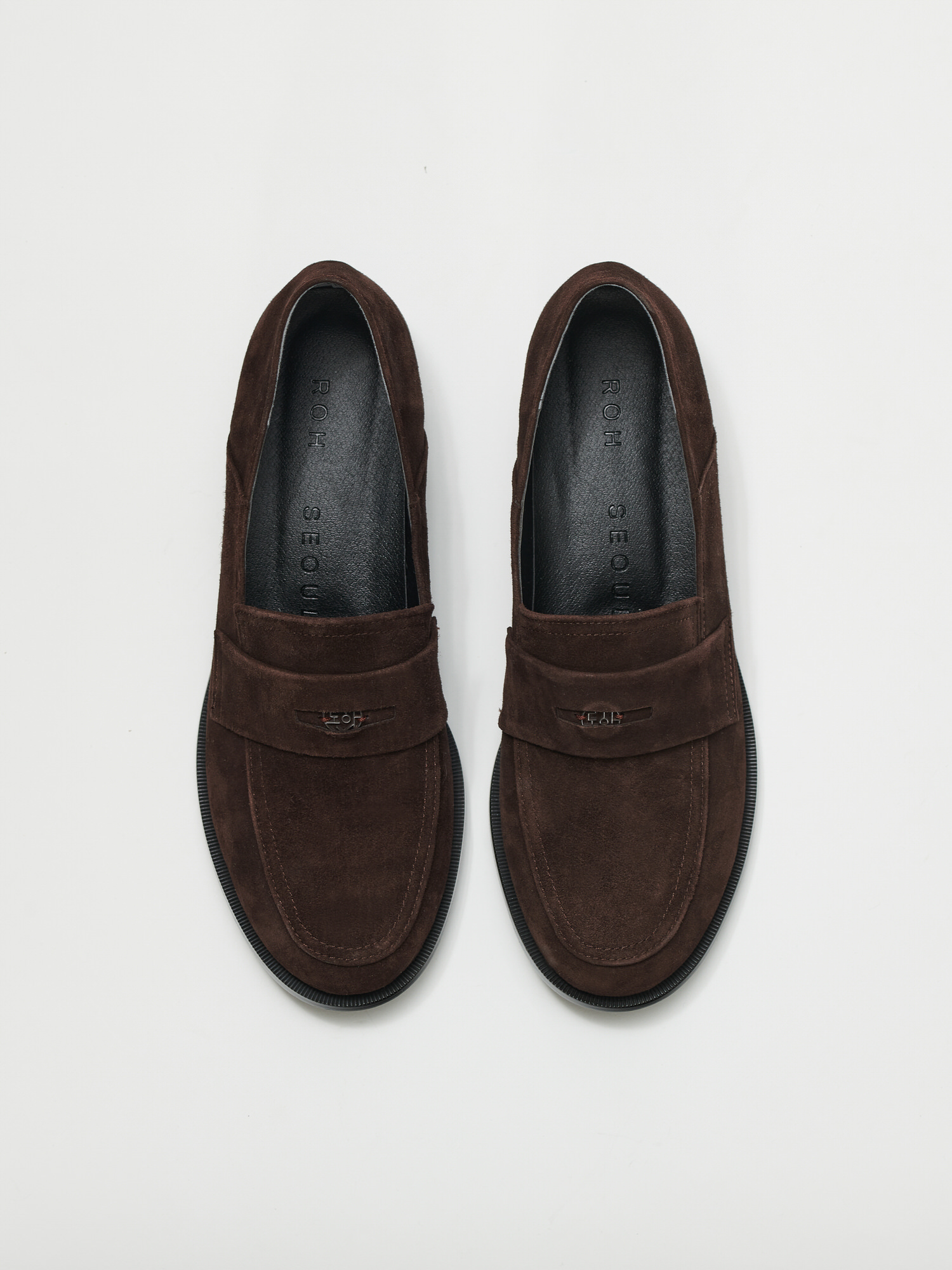 ★ROH SEOUL★ Custom madeSoffy penny loafer Suede Brownie br ROH SEOUL STORE - [주문제작]Soffy penny loafer Suede Brownie